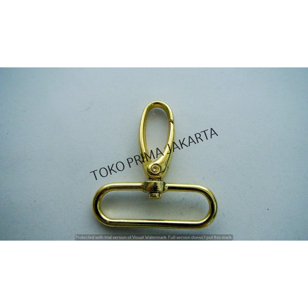

AKSESORIS CANTELAN GANTUNGAN KOKOT KAITAN METAL BAG HOOK PENGAIT BESI 215-38 B MAS