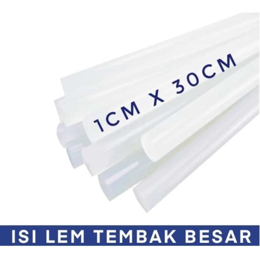 Lem Lilin per biji /11 mm x 30cm /Lem Bakar / Lem Tembak / Glue Gun Stick / Refill 40 W