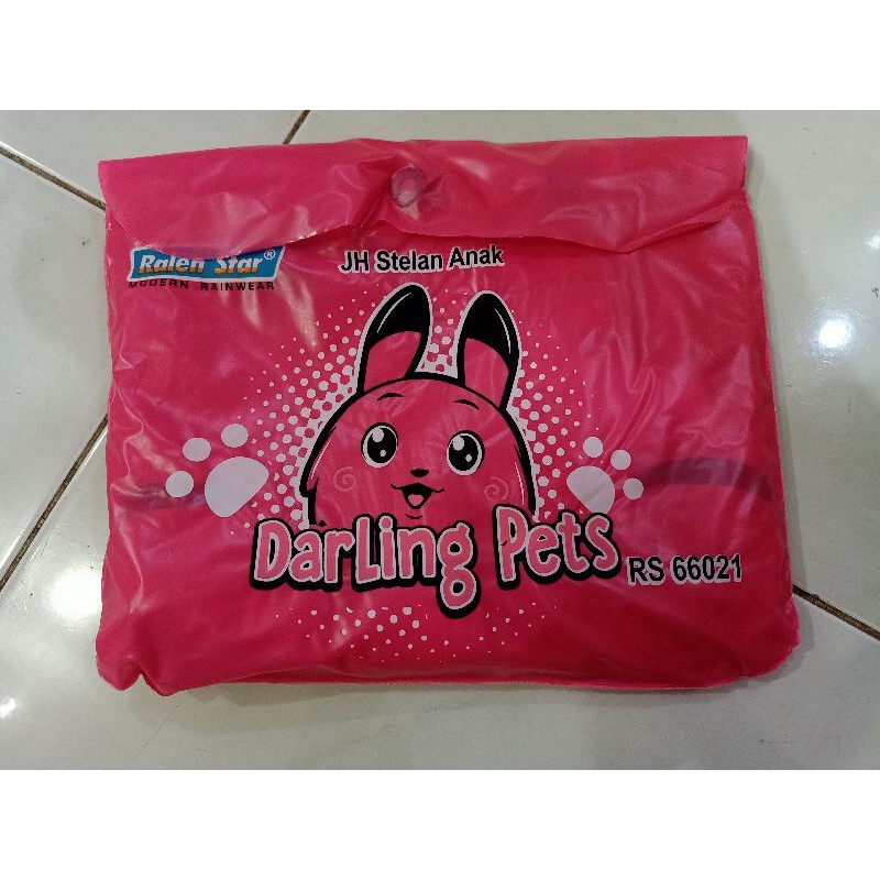 JAS HUJAN STELAN ANAK DARLING PETS RALEN STAR 66021