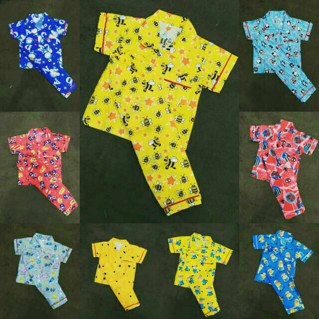 Baju Tidur Piyama Anak 1-5 tahun