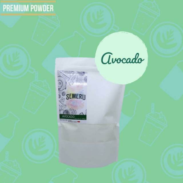 

Powder / bubuk Avocado 1000gr / Semeru Sirup