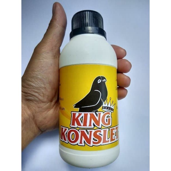 KING KONSLET Vitamin Ramuan Herbal Khusus Love Bird Siap Lomba 350gram-2