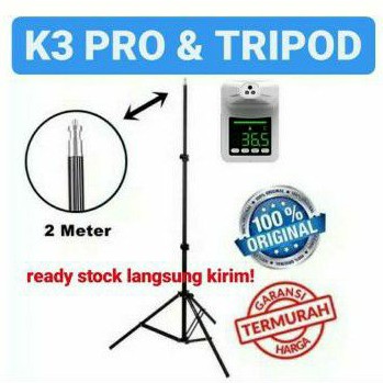 K3 Pro Infrared Thermometer + Stand Tripod 200cm
