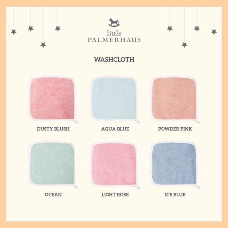 1PCS Palmerhaus Mason Washcloth / Saputangan Bayi