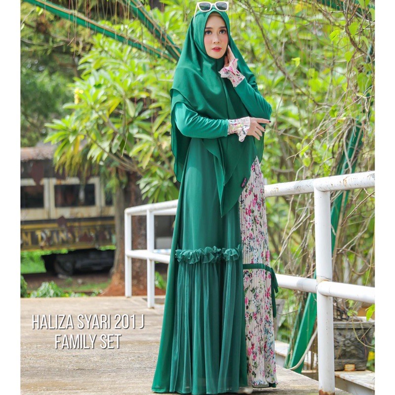 201 J cerutty plisket emerald by haliza syari