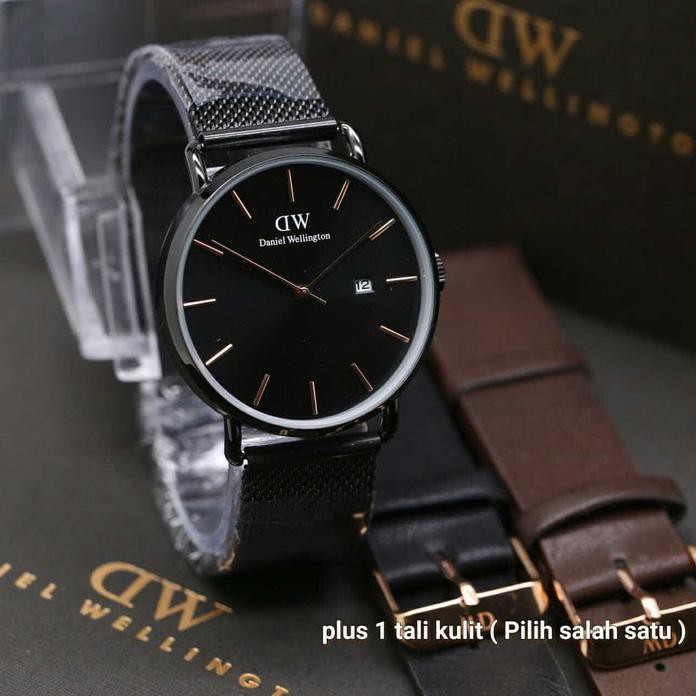 Cuci Gudang Jam Tangan Pria Sporty Daniel Wellington / Dw Set Rantai Pasir