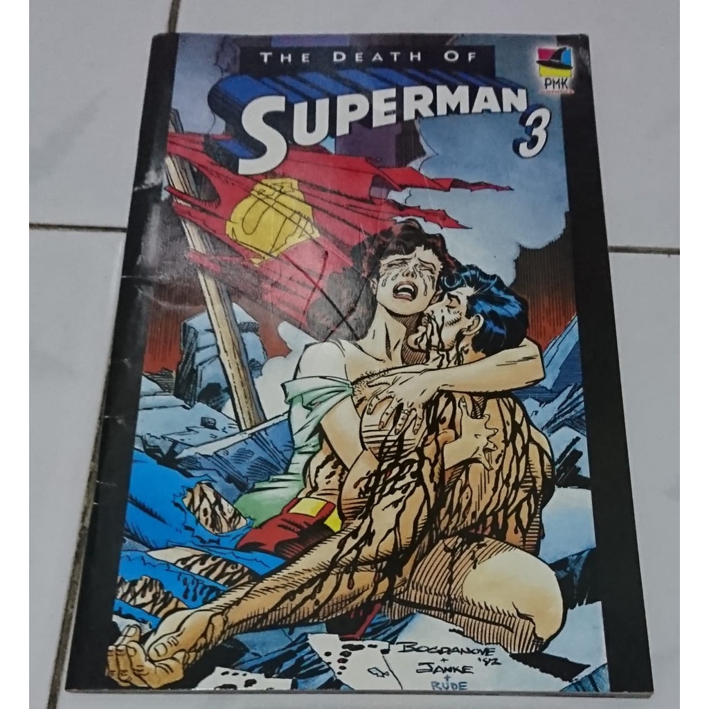 Komik The Death of superman 3 - pmk