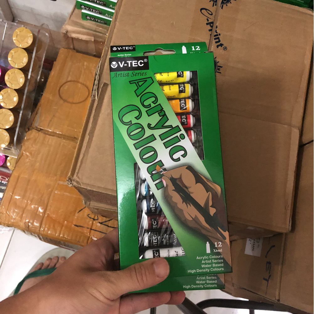 

Unik Cat acrilic vtec 6 ml 12 warna Limited