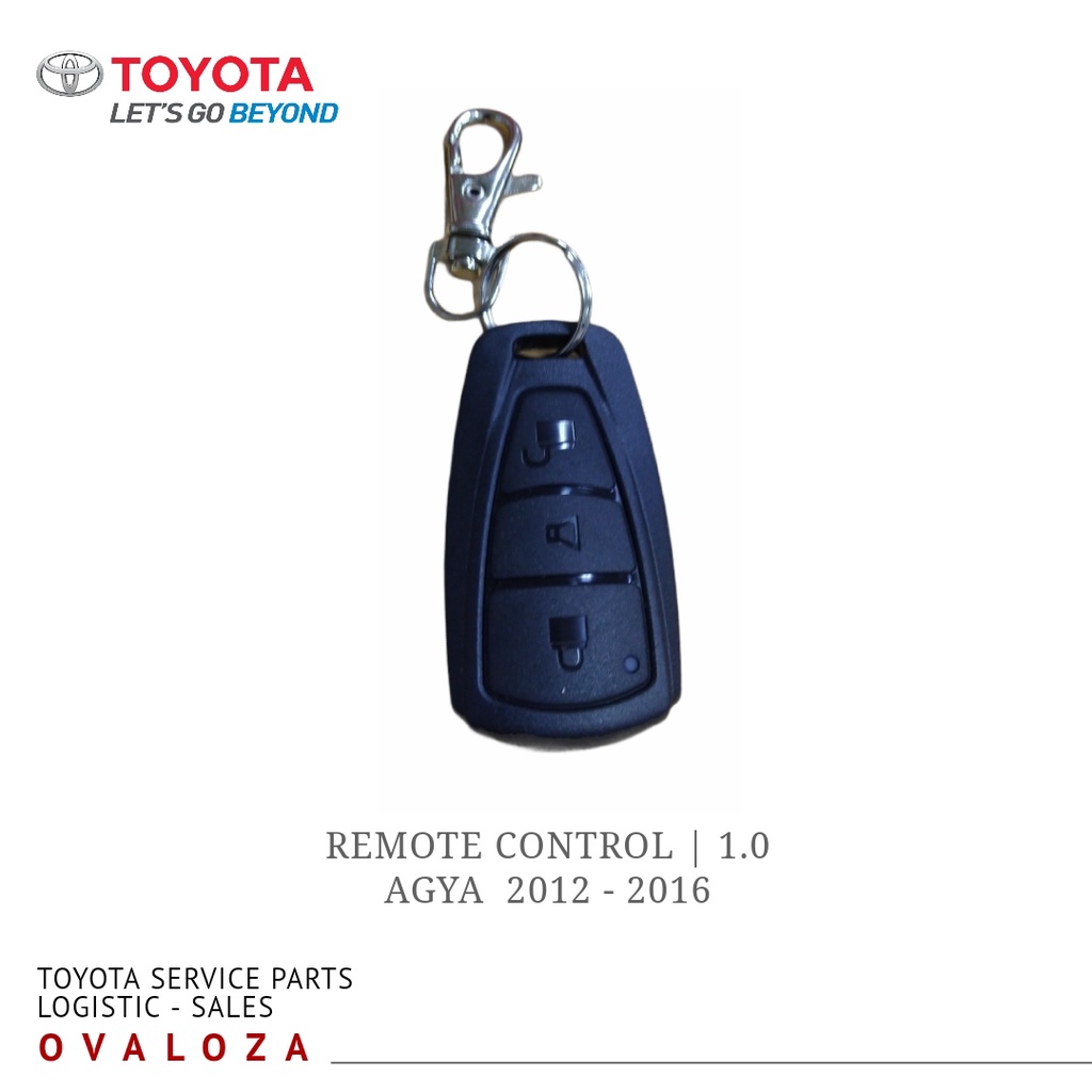 Toyota Agya | Remote Control | Remote Agya | Remote Alarm Agya