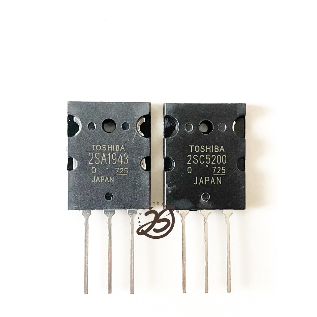 A1943 C5200 (1SET) MURAH 150V TOSHIBA KWALITAS BIASA 2SA1943 2SC5200 TRANSITOR TOSHIBA A 1943 C 5200