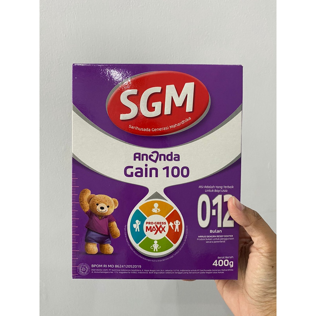 SGM ANANDA GAIN 0-12 400 GRAM