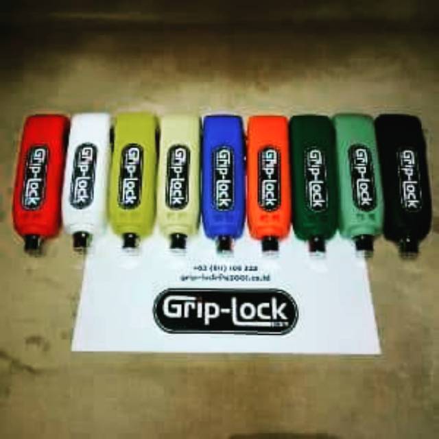 Gembok motor anti maling n begal grip-lock asli original