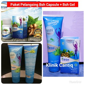 PAKET PELANGSING TUBUH BSH CAPSULE + BSH GEL