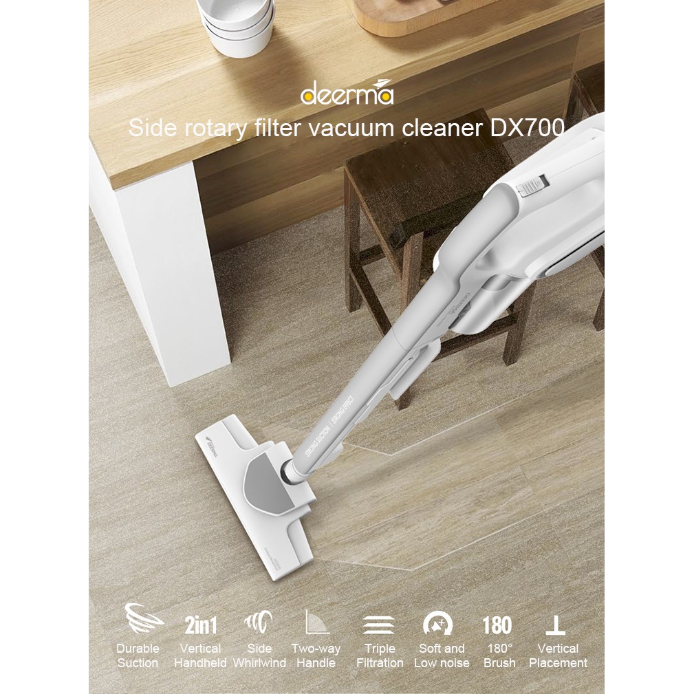 Deerma Vacuum Cleaner DX700, Penyedot Debu Deerma