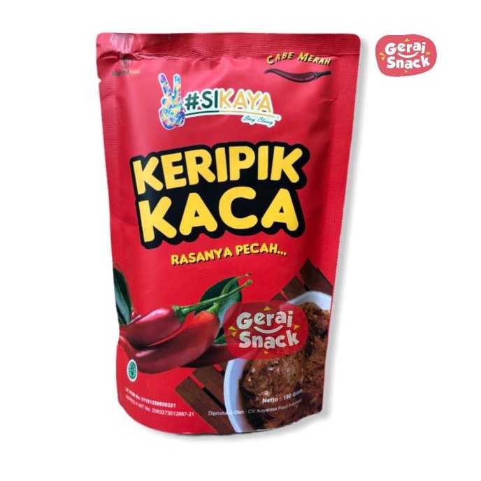 

PROMO Keripik Kaca Beling Sikaya Khas Bandung (100gr) MURAH