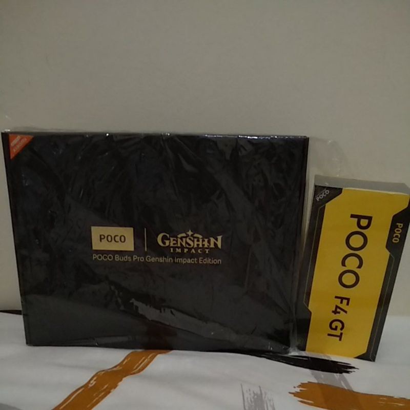 POCO F4GT 12/256 GB + BUDS GENSHIN IMPACT BNIB GARANSI RESMI