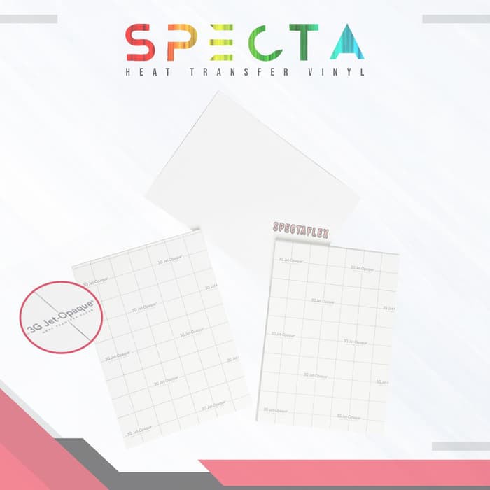 Specta Transfer Paper 3G Jet Opaque A4 | Kertas Opaque A4 Kaos &amp; Topi