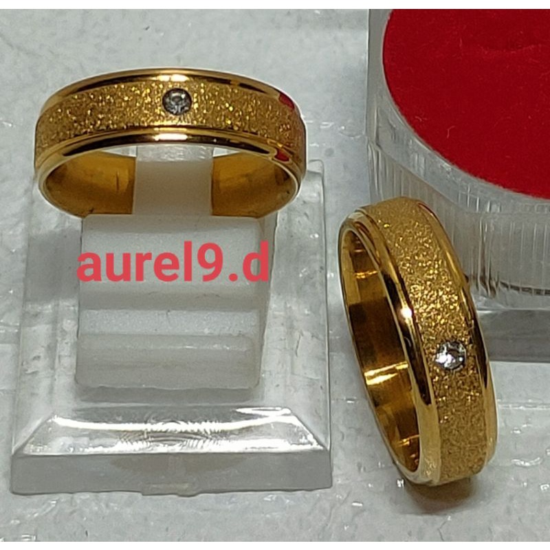 Cincin Titanium  Couple / 2 Cincin