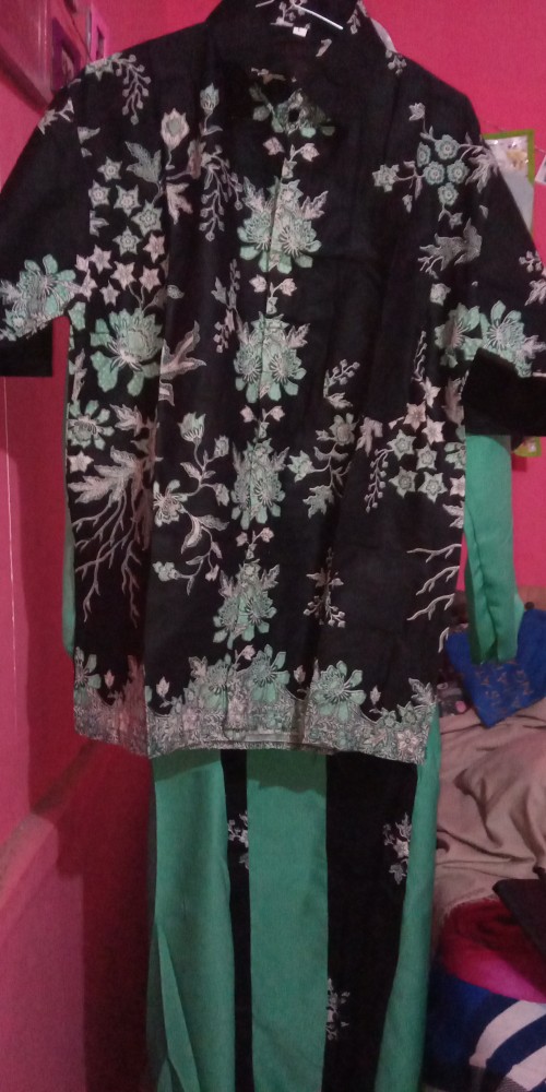 • Termurah • Couple Batik / Batik Sarimbit / 2439 Batik Couple Adipati Busui