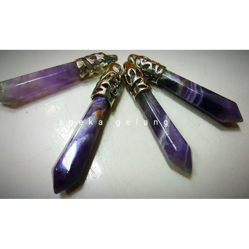 liontin batu alam kecubung