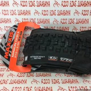 BAN LUAR MAXXIS MINION DHR II 27.5 X 2.40 EXO TR | Shopee
