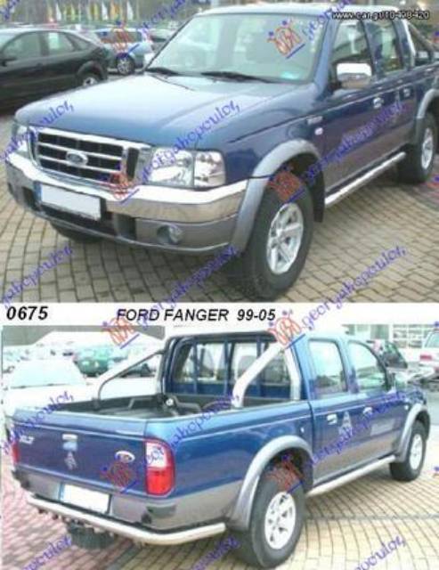 Handle Pintu Luar Ford Ranger Everest 2 5 2000 2005 Warna Chrome Shopee Indonesia