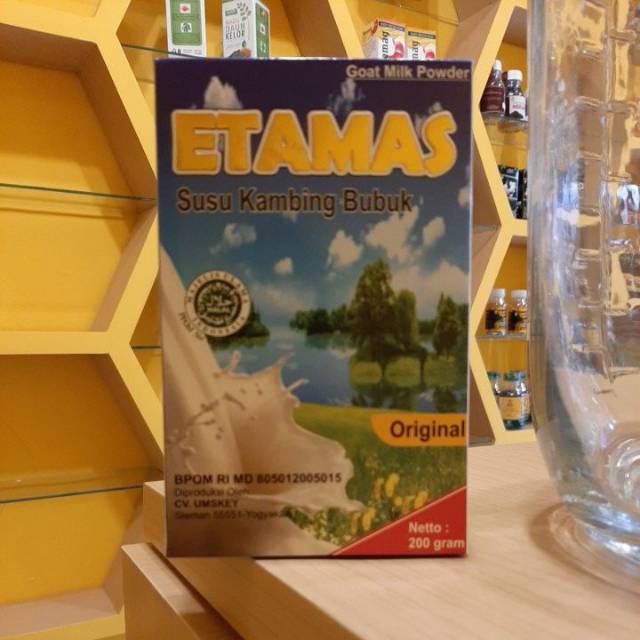 

ETAMAS SUSU KAMBING BUBUK cokelat netto 200gr
