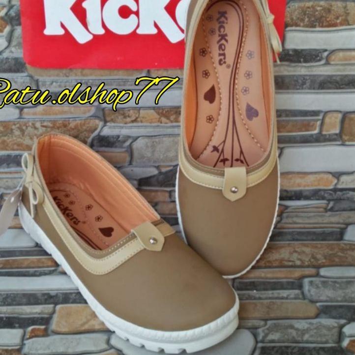 Bagus Banget.. SEPATU KICKERS WANITA jumbo big size murah  AULIA 23