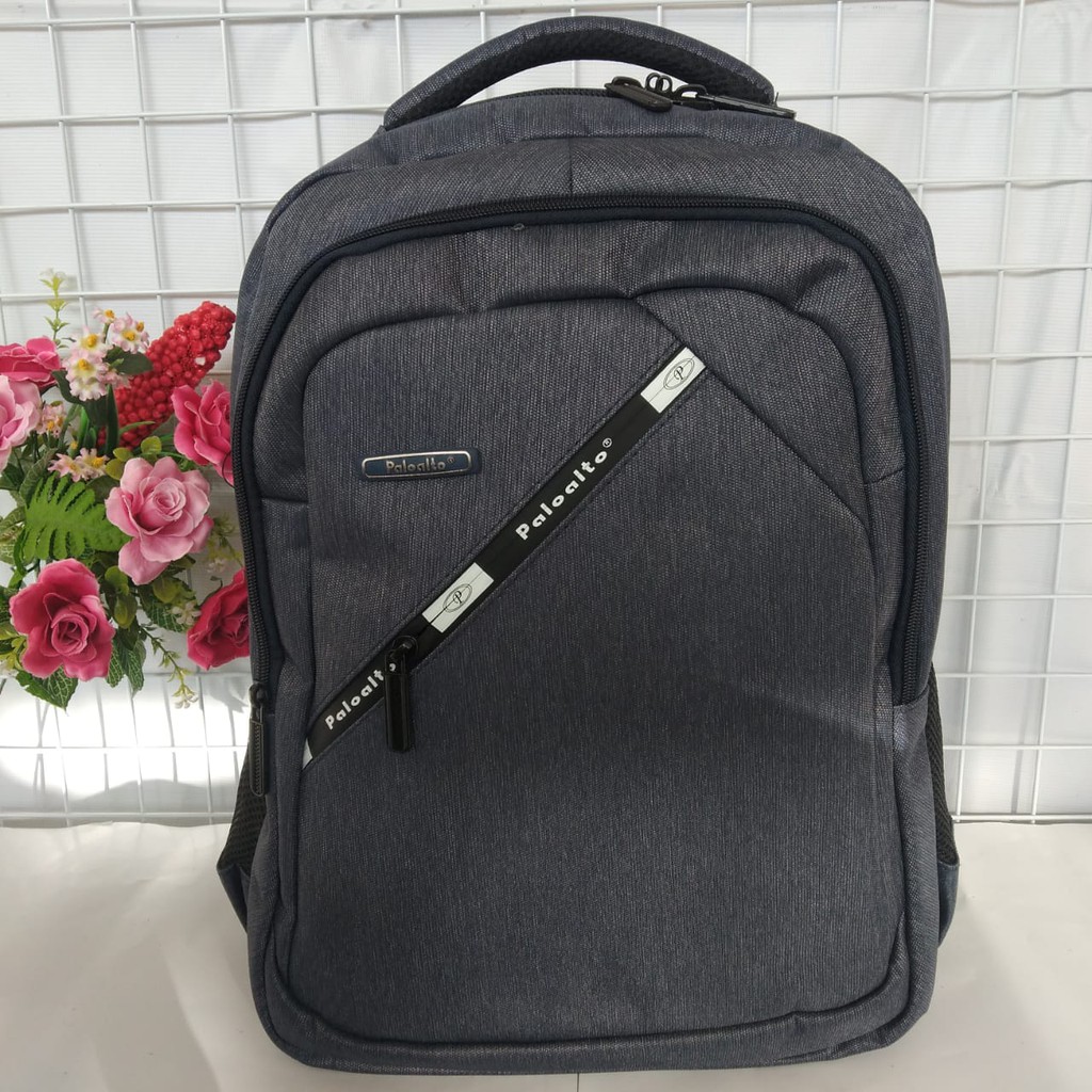 gos TAS PALO ALTO Backpack Super Tas Ransel dengan Raincover  Trend Original Palo Alto