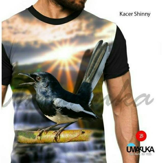Kaos Kicau Mania Burung Bk Kacer Pemula Tanggah Mangap Full Ngobra