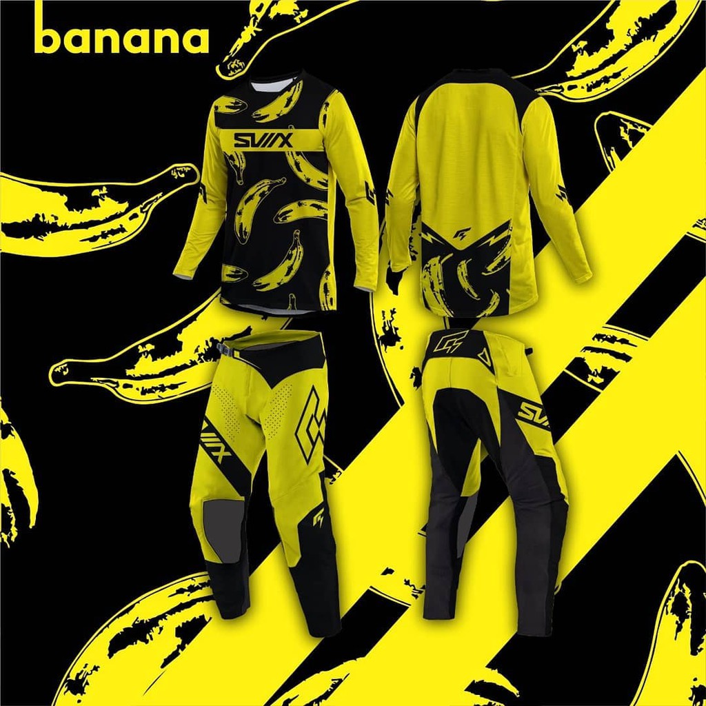 Jersey Set Motor Trail / Gearset SVNX Original / Jersey Motocross - Banana Series