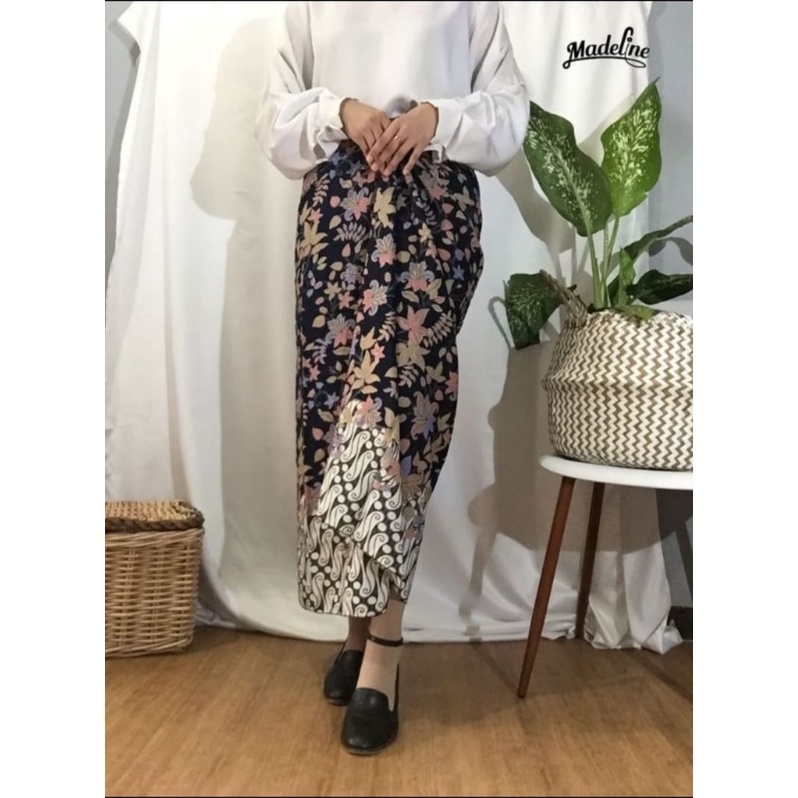 Rok Lilit Floral Original / Rok Kebaya / Bawahan Kebaya / Rok Batik / Bawahan Batik / Rok Wisuda / Rok Kondangan / Kain Lilit Batik / Batik