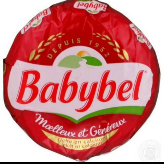 

Babybel Natural Cheese Keju Natural Alami 100% Import 200g