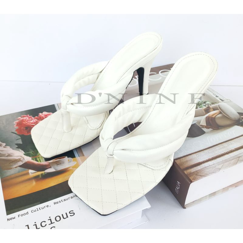 Sandal Wanita Sandal heels jepit busa empuk RD 03