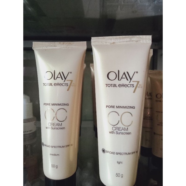 CC CREAM OLAY WHITE SUNSCREN ( rijek kemasan)