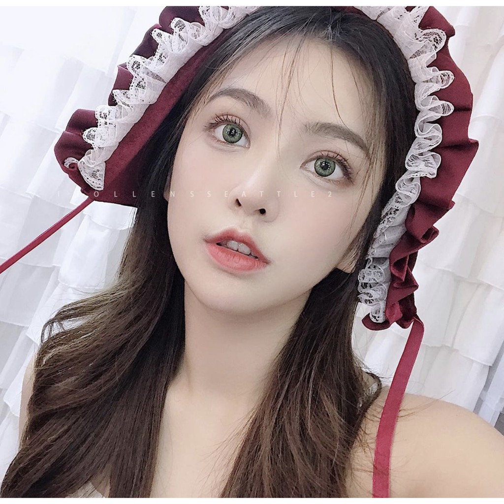 Softlens i-DoL Seattle 2 (Princess Idol) Warna Cool Gray Honey Brown Marine Blue Tropical Green
