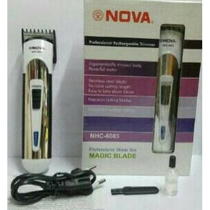 alat pangkas rambut hair cliper cukur rambut pria sonar/nova