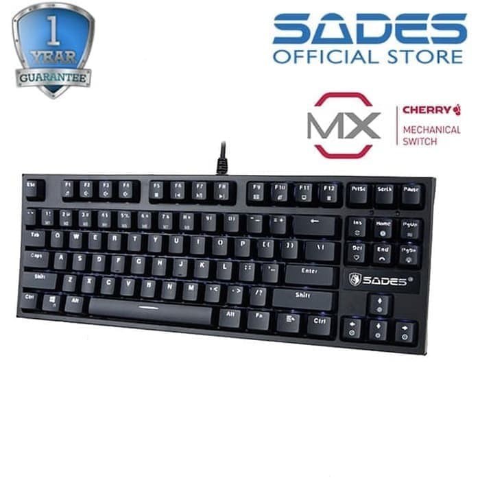 Sades Dragon Wolf CherryMX Blue Switch / Sades DragonWolf Gaming Keyboard