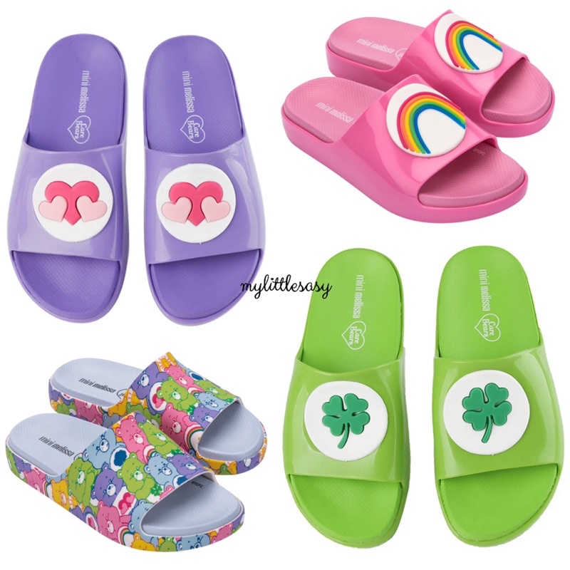 Mini Melissa Cloud Sandal + Care Bears Inf