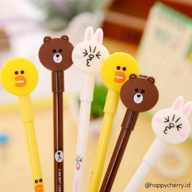 

Pulpen LINE Import Lucu Brown/Sally/Cony