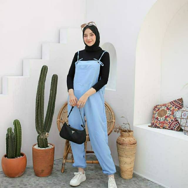 UNGE OVERALL  / SALE OVERALL / OUTFIT HIJAB WANITA