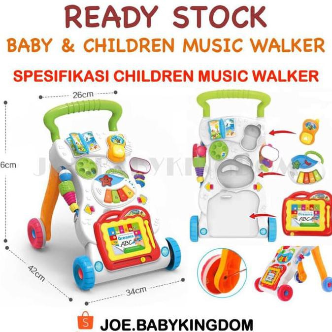 children musical walker