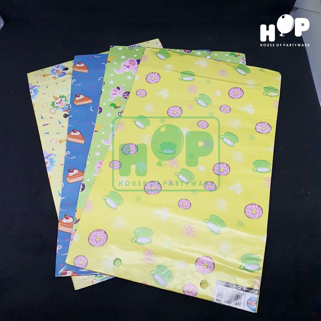 Kantong Kertas Ulang Tahun / Goodie Bag / Bungkus Snack / Tas Ultah Kertas Pesta / Tas Bingkisan-1