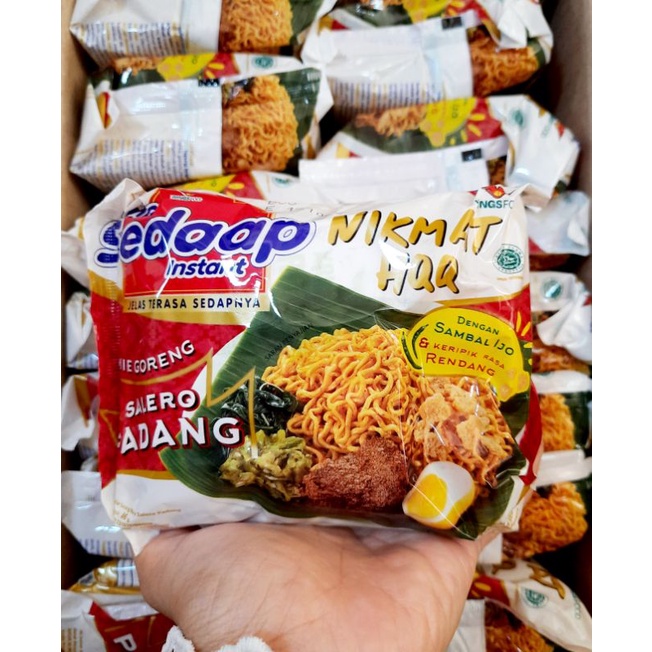 Sedaap mie aneka varian 75gr / Jiwa Pagi Mie Goreng 75gr/ Mie Bon Cabe 70gr
