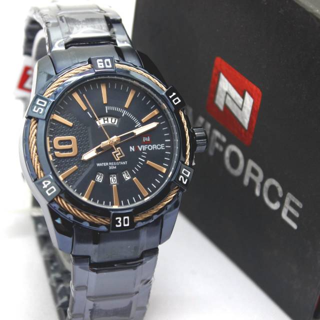 Jam Tangan Pria Naviforce Original Garansi 1 Tahun