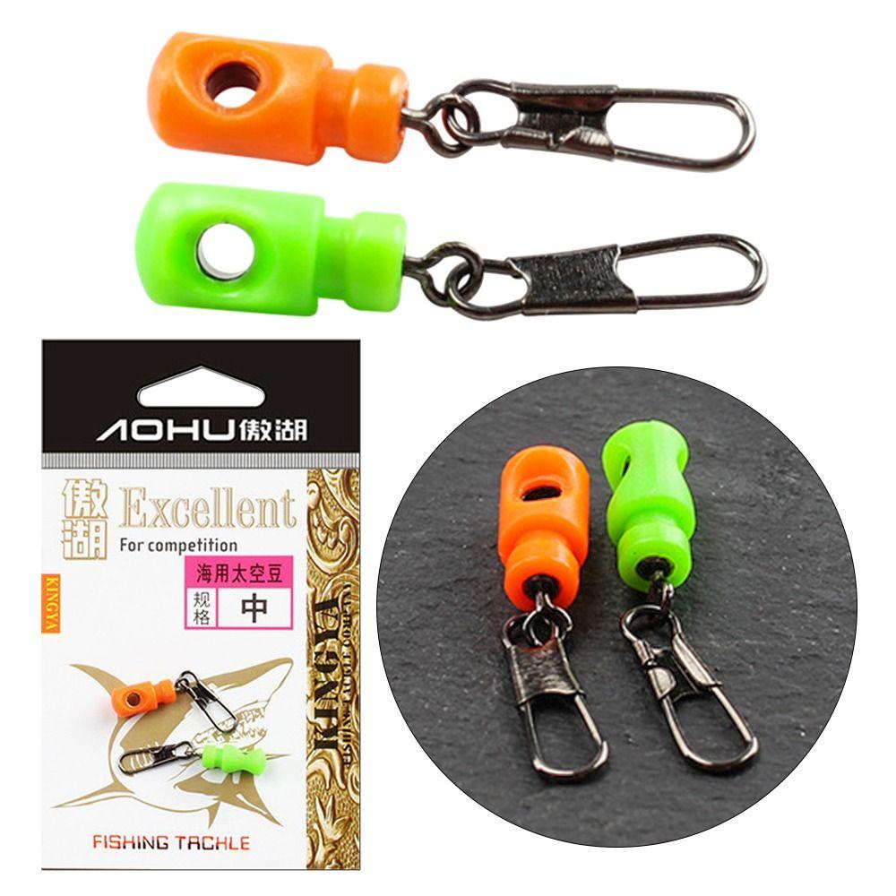 Top 3pcs Memancing Sinker Slip Klip Kait Baru S/L Snap Bening Stabil