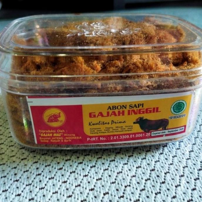 

abon sapi asli solo (250 gram)