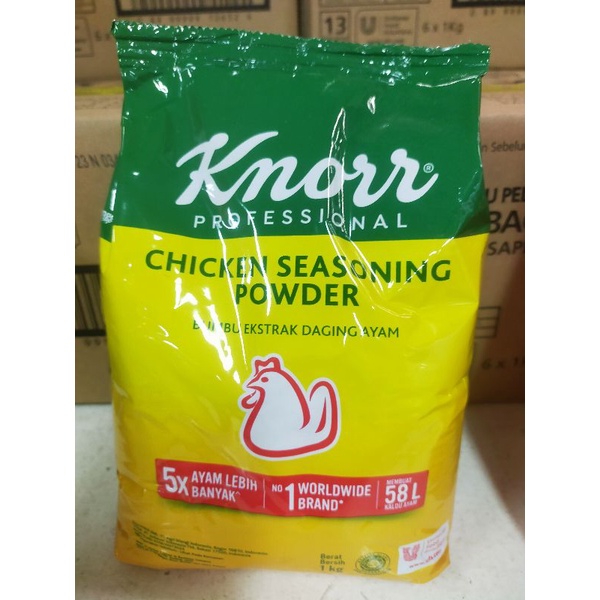 

Knorr Chicken Seasoning Powder 1 Kg kaldu ayam