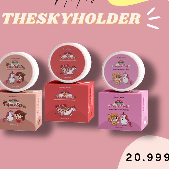 ブ [FREE SHOWER CAP] HAIR MASK BY THESKYHOLDER MASKER RAMBUT HAIRMASK THE SKY HOLDER ヌ