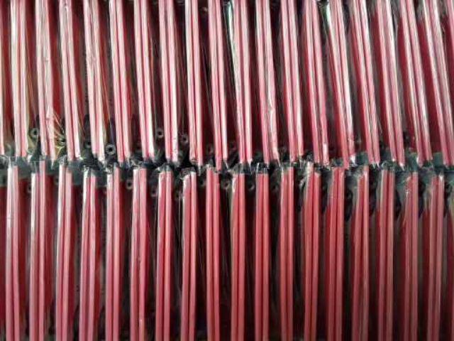 Rok Prisket Parang Bambu Coklat Merah Birel